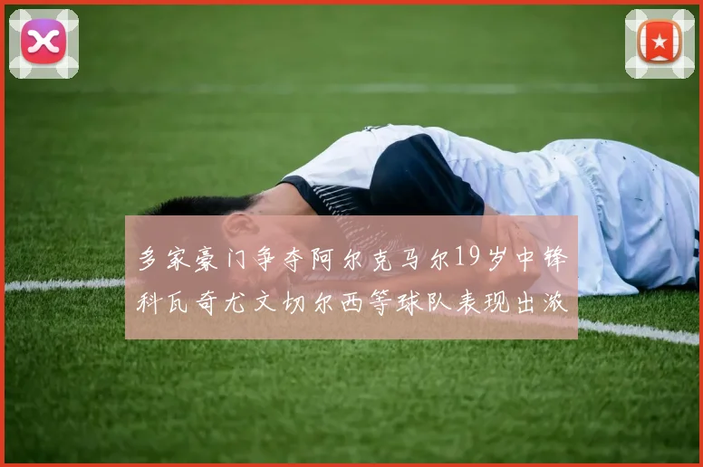 多家豪门争夺阿尔克马尔19岁中锋科瓦奇尤文切尔西等球队表现出浓厚兴趣